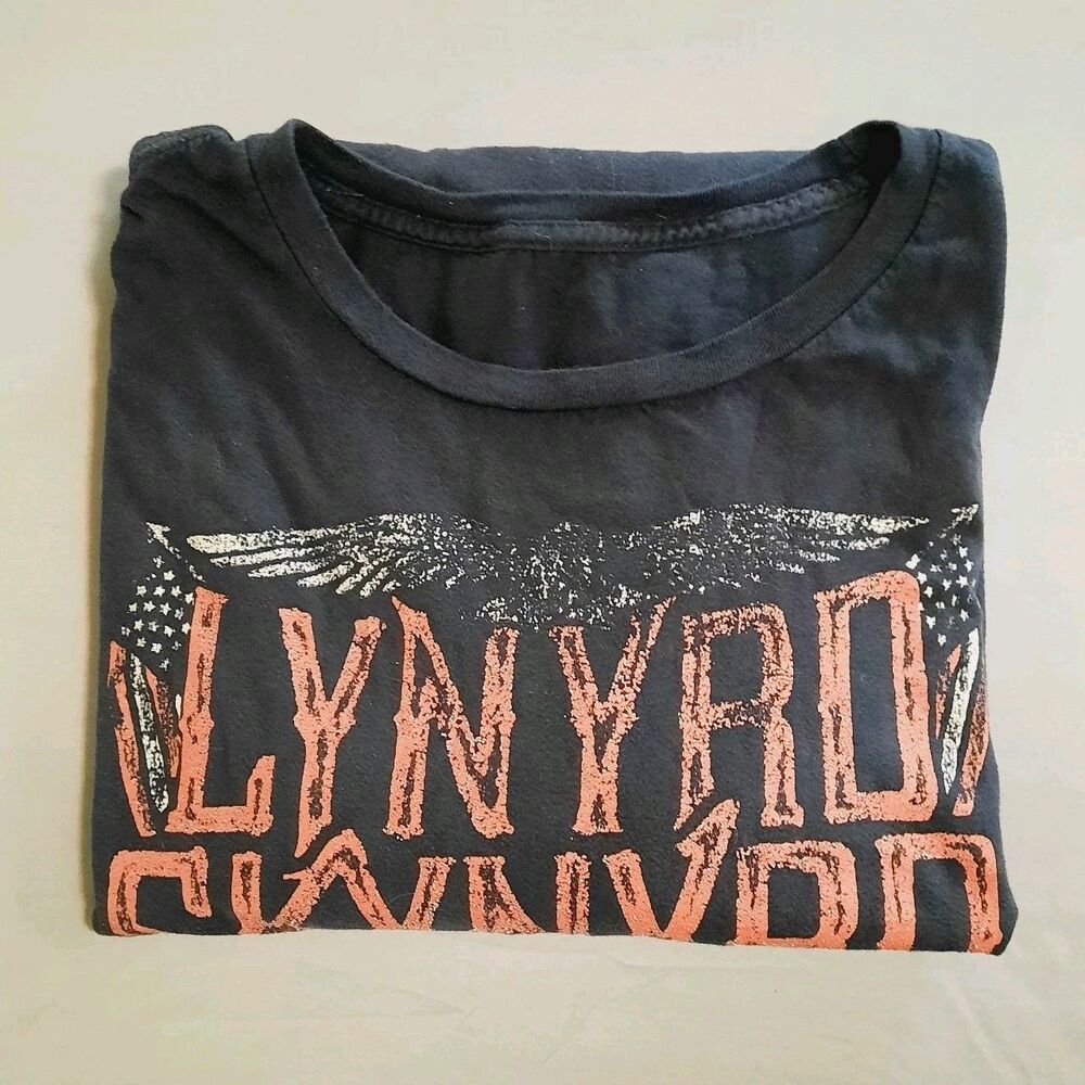 Lynyrd Skynyrd Graphic T-shirt Mens 3XL Black - Picture 9 of 9